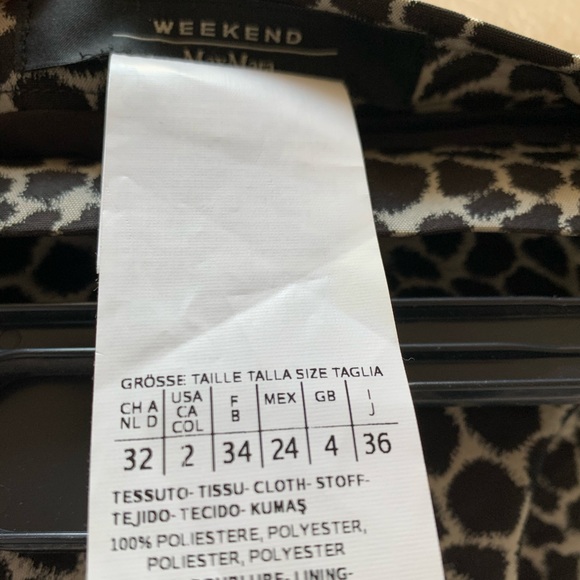 Weekend Max Mara Giraffe A Line Skirt - Picture 3 of 3